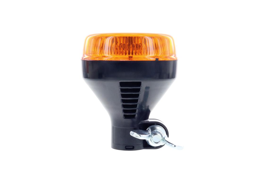 ATLASSINO LED BEACON DIN POLE MOUNTING FLASH LIGHT AMBER